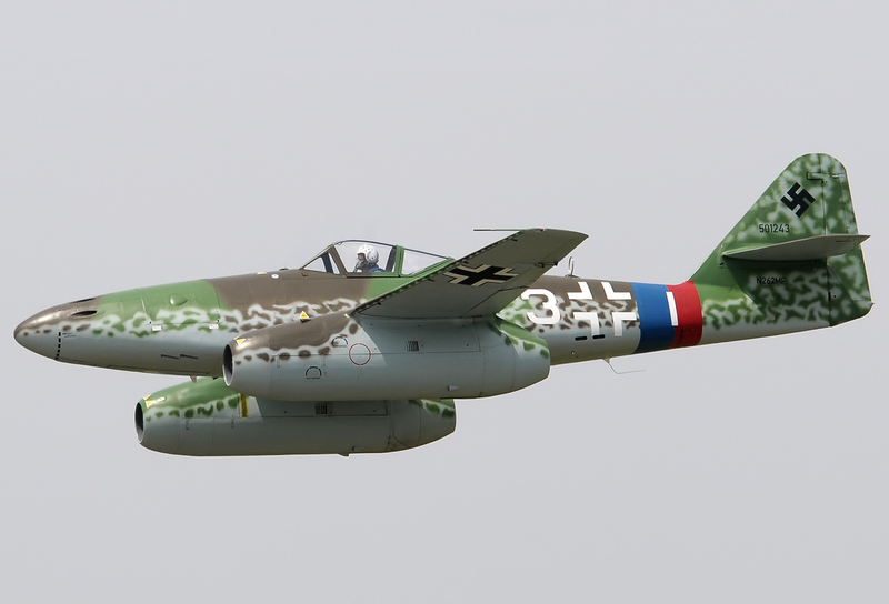 Illustration for article titled Me-262: The First Jet Fighter To Make a Diffrence